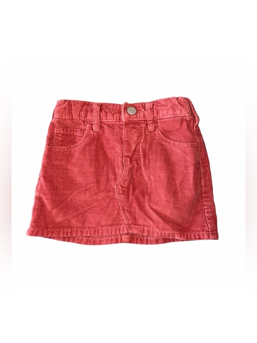 Old Navy Rust Corduroy Skirt for Kids - Size 18-24M